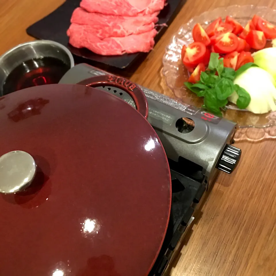 トマトすき焼き🍅これから|くろあおさん