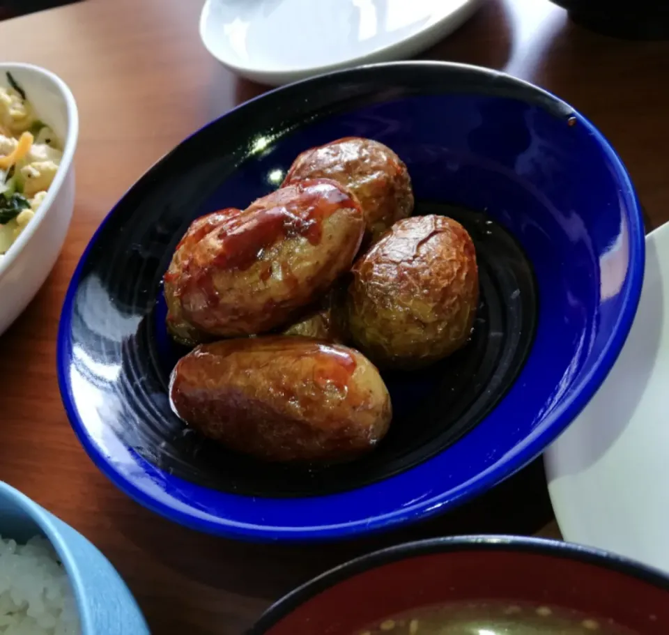 じゃがいもの砂糖醤油|ちぇりさん