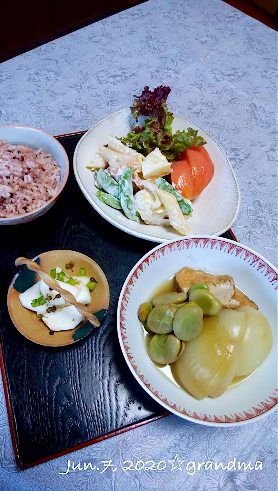 grandmaの晩ごはん☆竹輪のポテトサラダ|kaoriさん