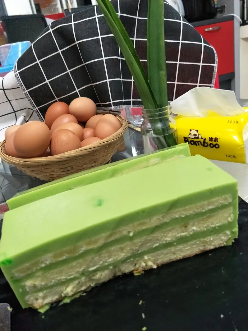 Pandan Layer Cake|bbさん