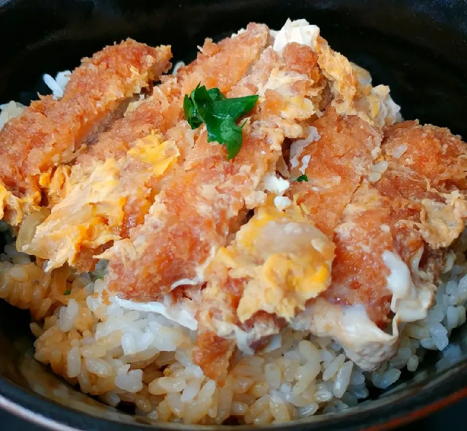 Snapdishの料理写真:カツ丼|おチビちゃんさん