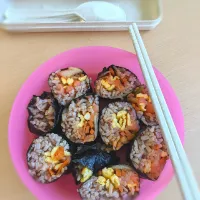 Snapdishの料理写真:home made kimbap|cyさん