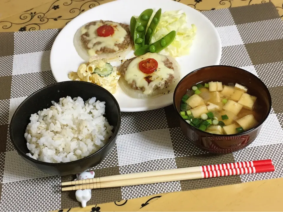 新玉ねぎとひき肉のオーブン焼き|チムニーさん