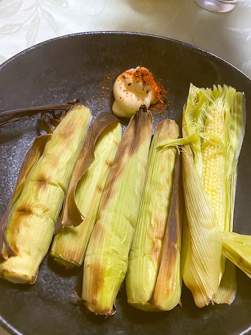 ぽくくんさんの料理 ヤングコーンのグリル🥰|ぽっちさん