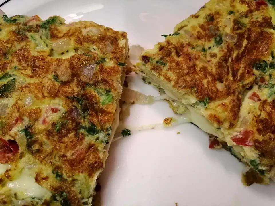 Snapdishの料理写真:Cheese Omelet|Sugar and Spiceさん