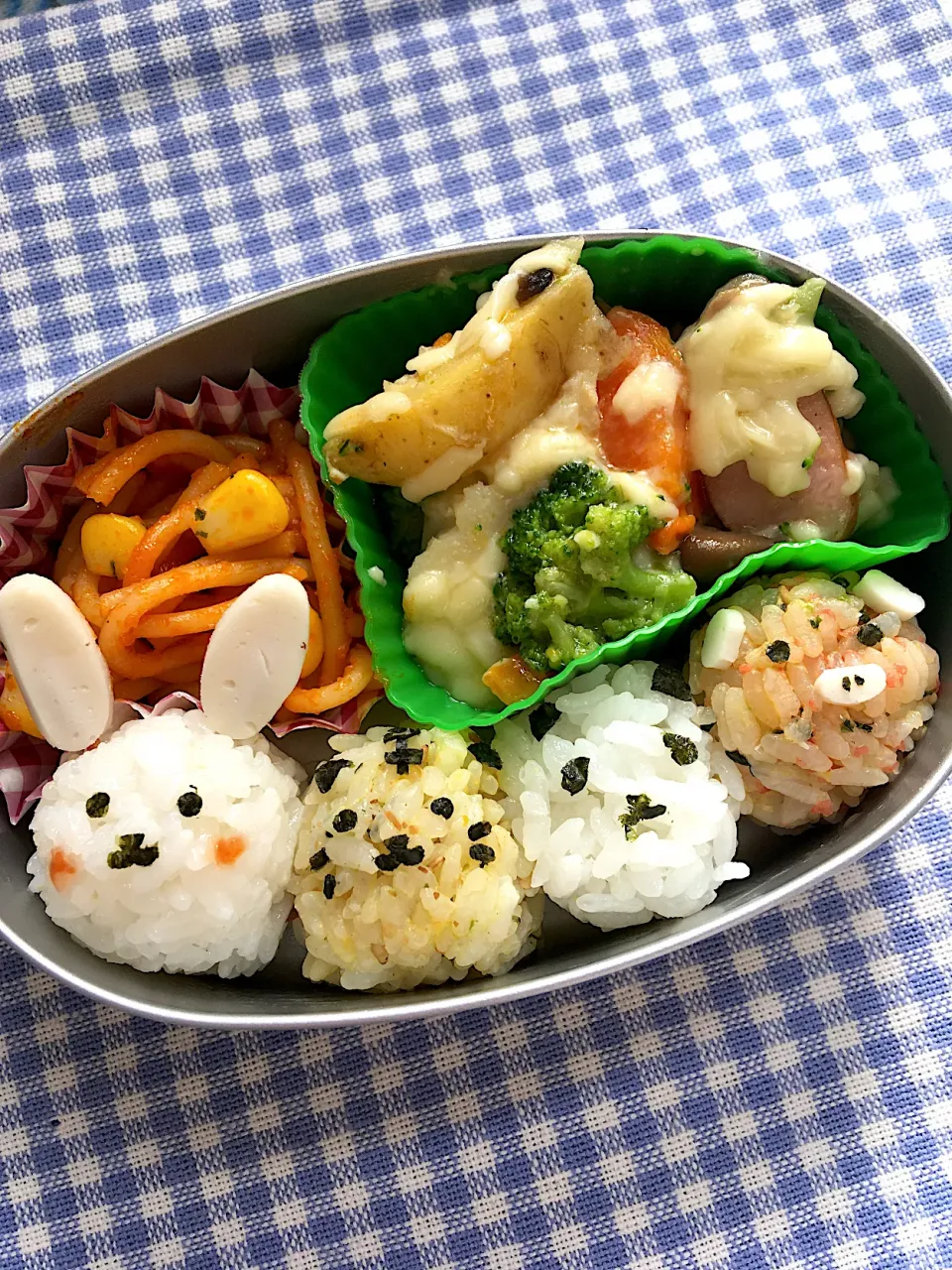 動物おにぎり弁当|ラビットさん