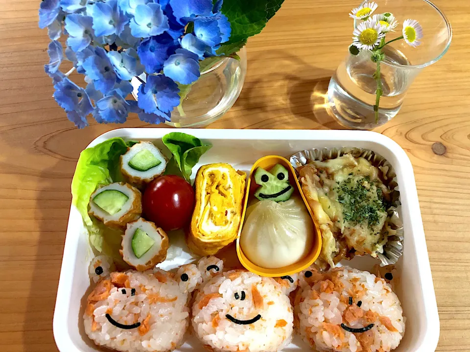 14日目 カエルちゃん弁当|mikoさん