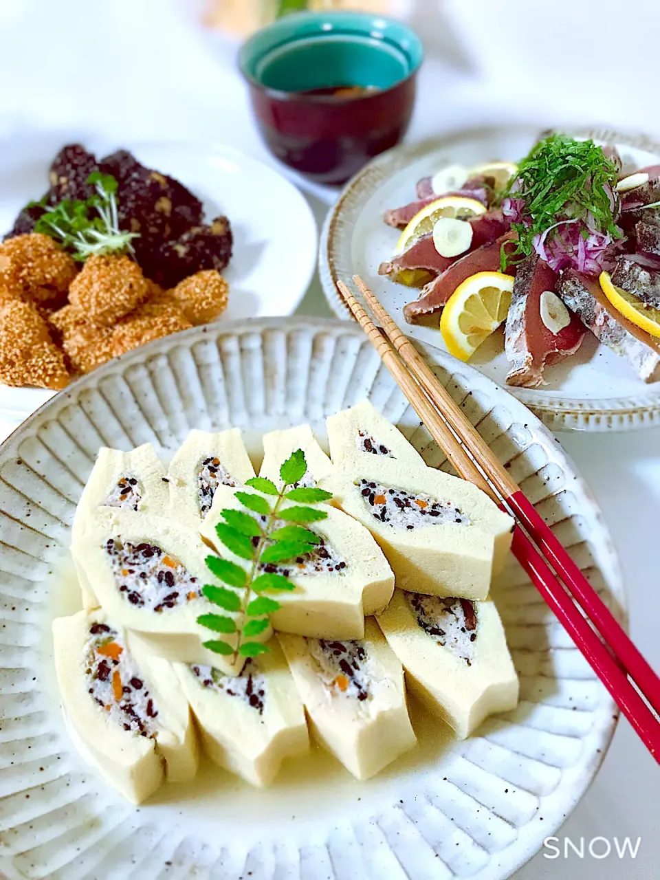 ひじきリメイクで高野豆腐の含め煮|オーロラさん