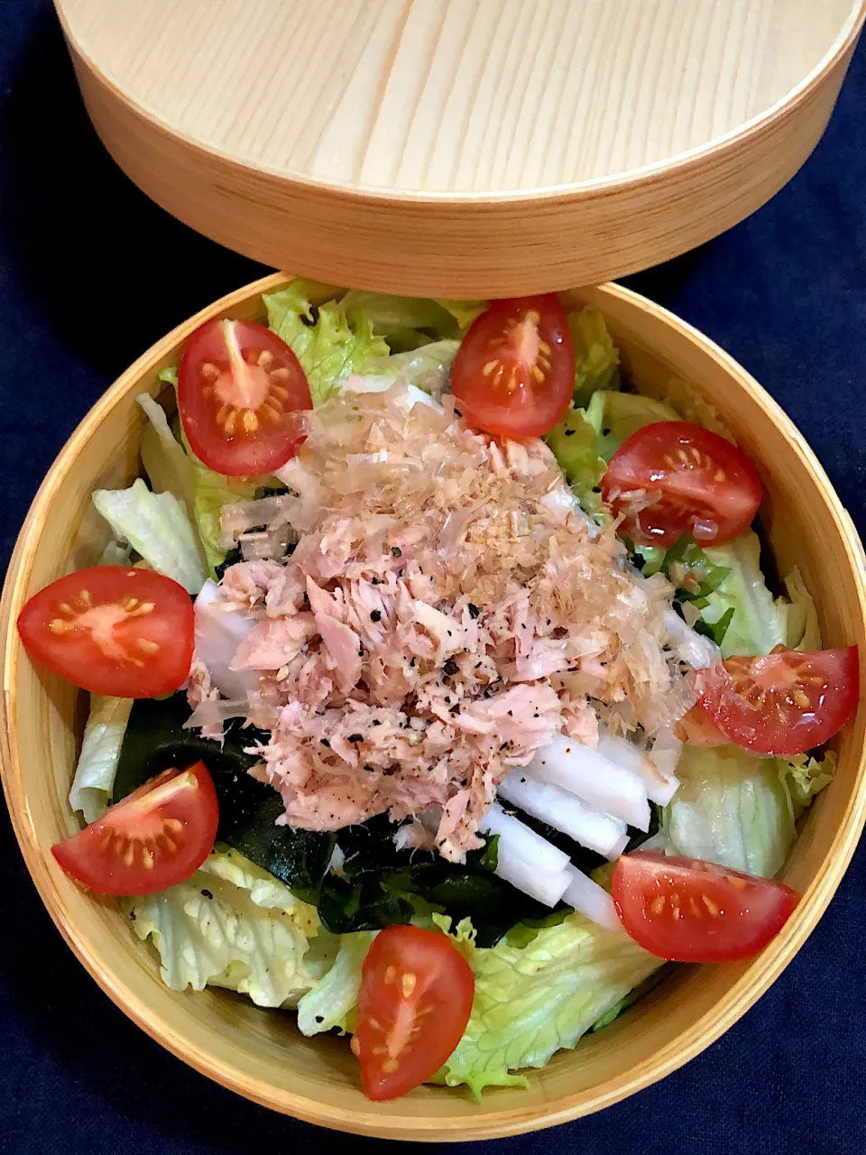 ワカメツナサラダ🥗|はなえ飯さん