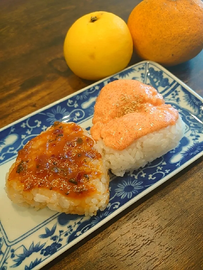 ・大葉味噌の焼きおにぎり

・明太マヨの焼きおにぎり|大学生の嫁入り修行さん