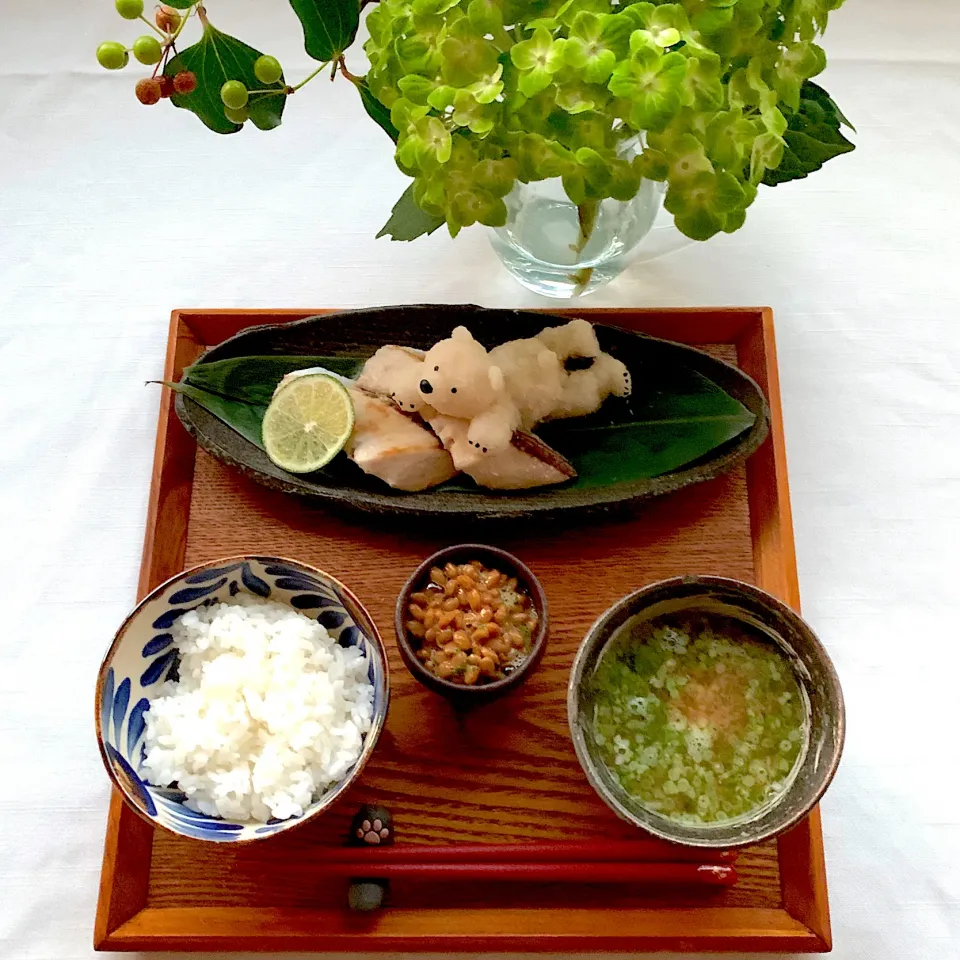 Snapdishの料理写真:焼き魚定食|jarinkoさん