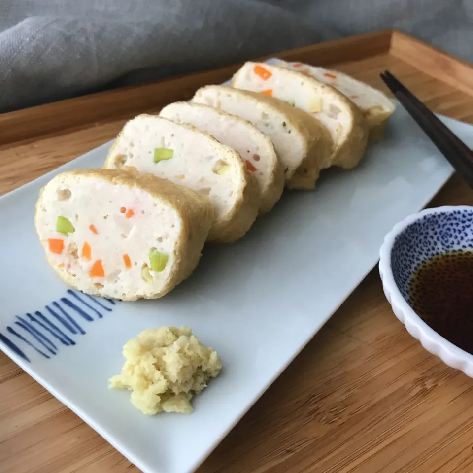 七海さんの料理 豆腐と鶏肉のお揚げ巻き#ktv|るん♪さん