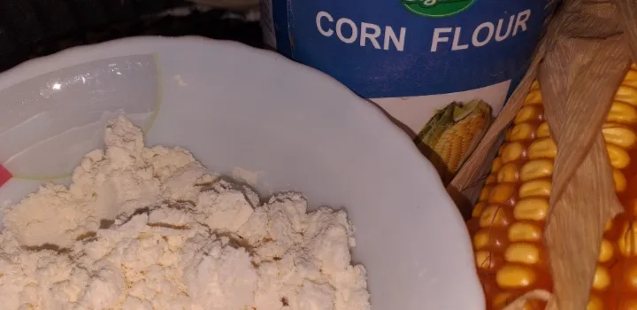 homemade corn flour|Bachelor's Kitchen by Muktadirさん