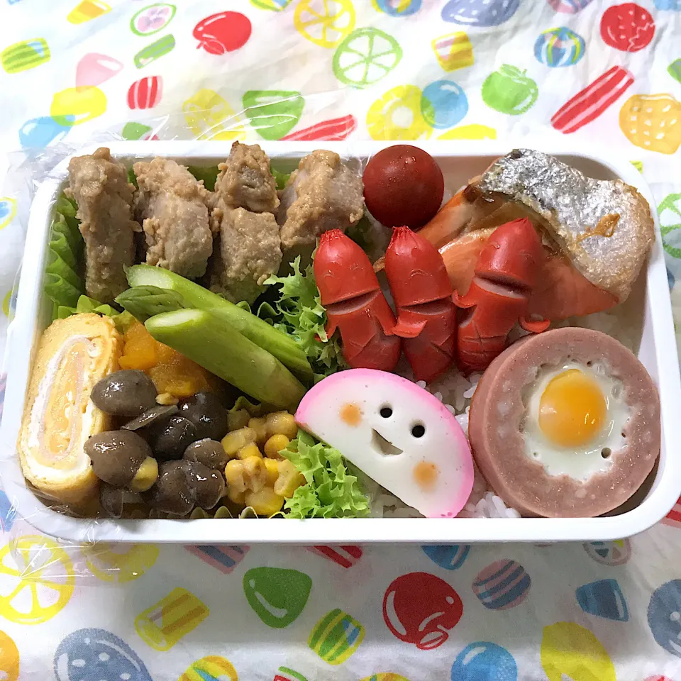 Snapdishの料理写真:2020年6月10日　オレ弁当♪|クッキングおやぢさん