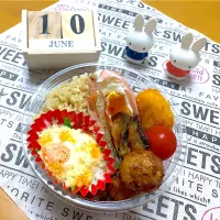 Snapdishの料理写真:久々の自分弁当|まやみぃさん