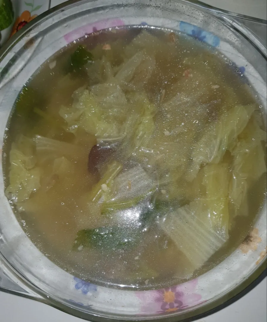 lettuce veggie soup|patcookingfeverパットさん