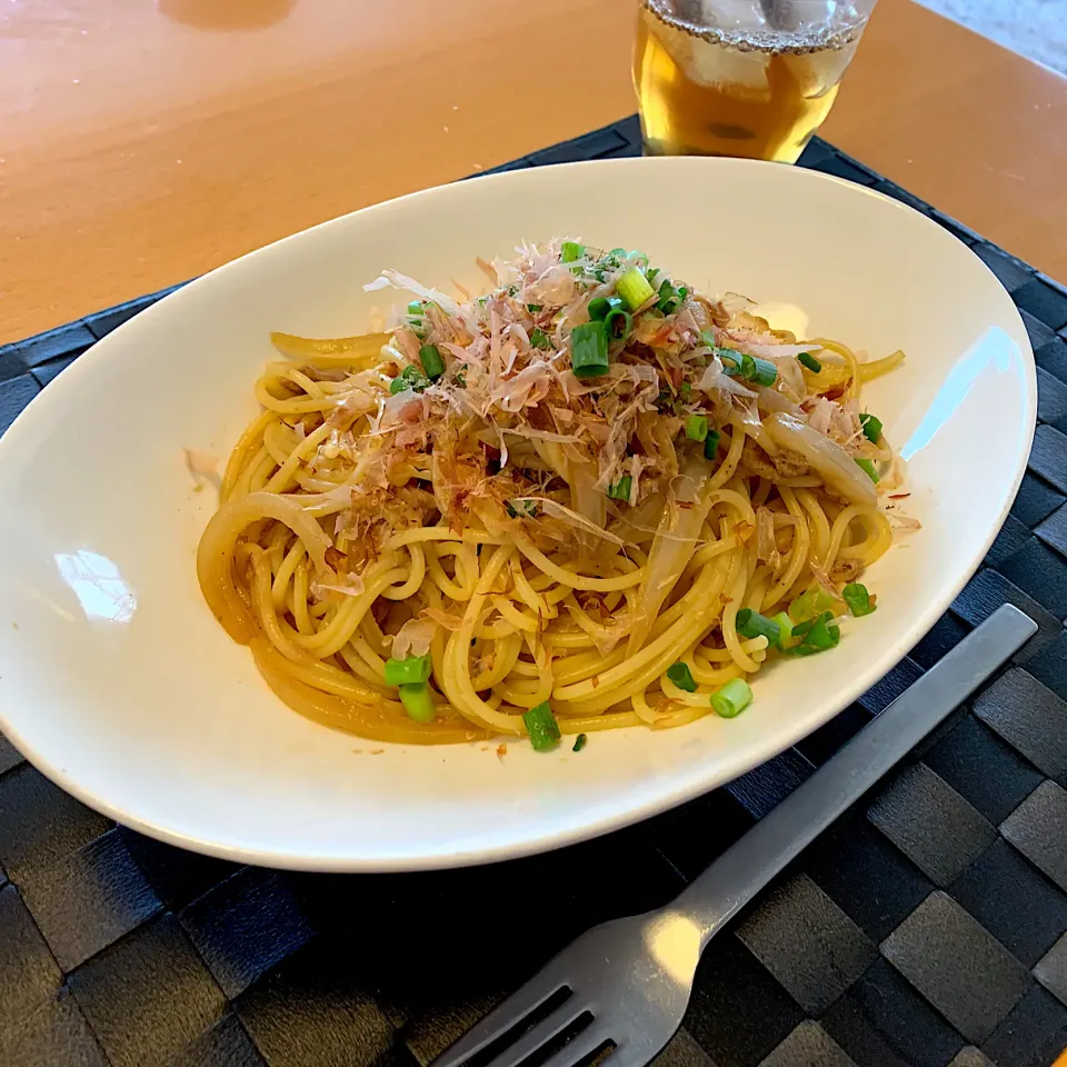 和風ツナ玉パスタ🍝|あやこさん