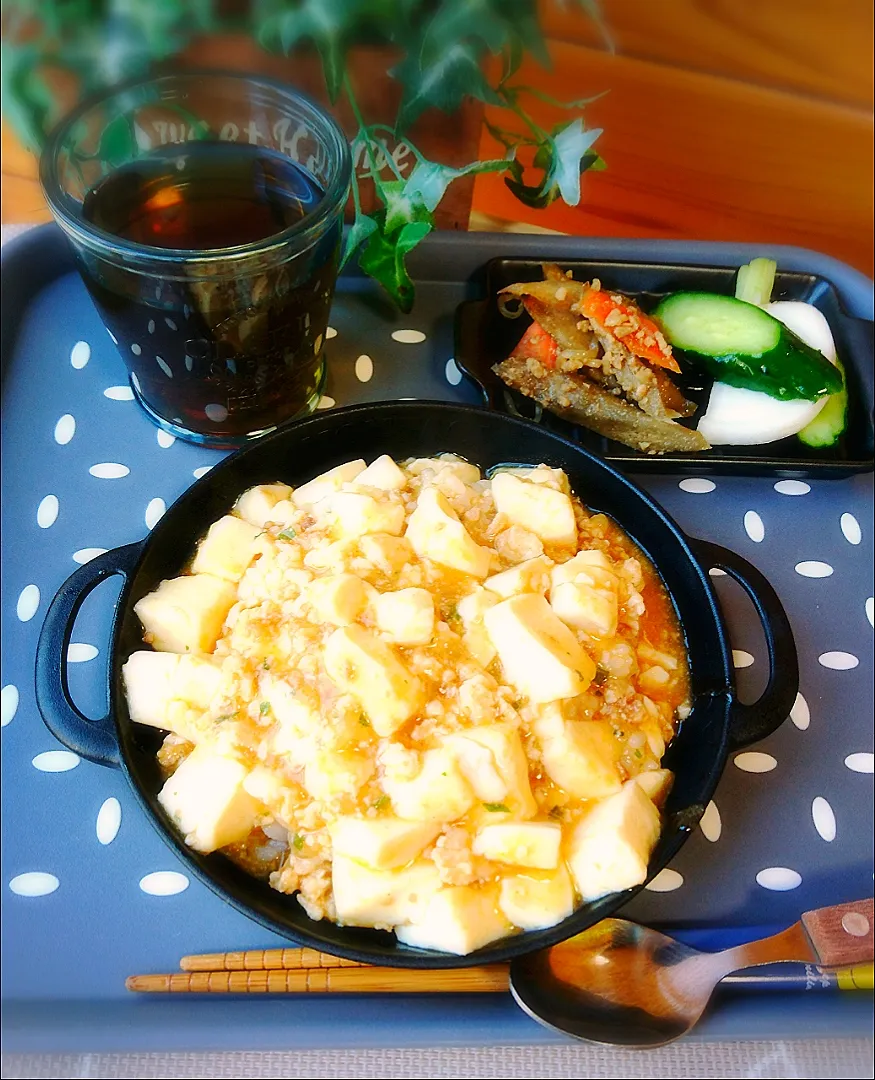 麻婆豆腐丼|ポコさん