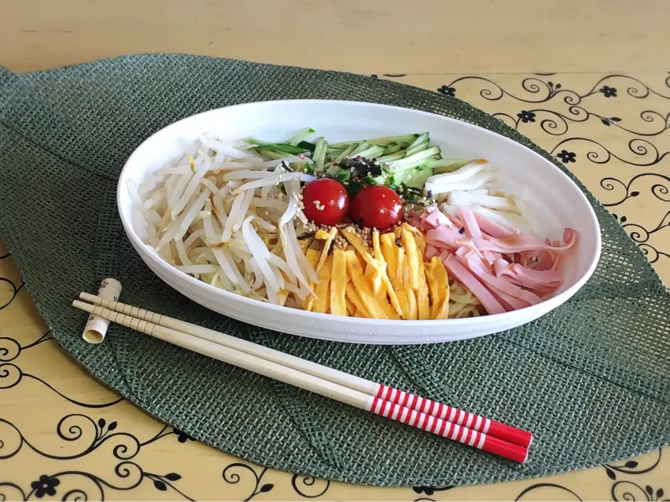 冷やし素麺＊昼食|チムニーさん