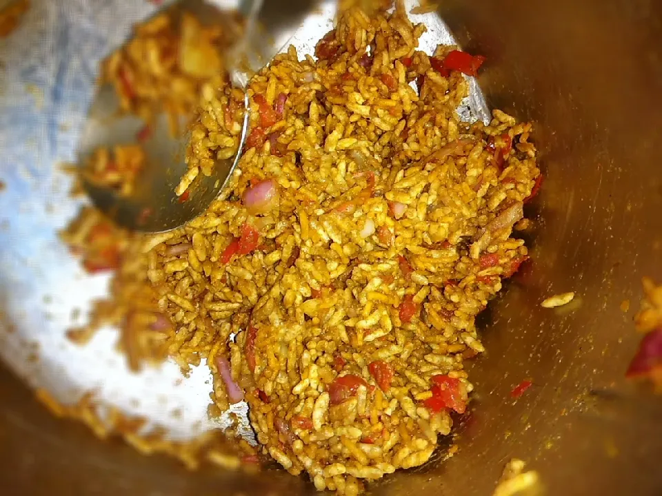 bhel Puri complete with bikaneri bhujia|venkatさん