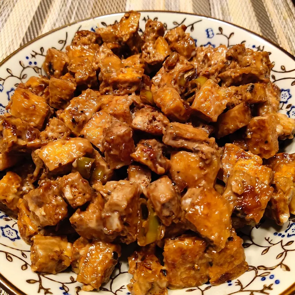 spicy tofu sisig|shehphさん