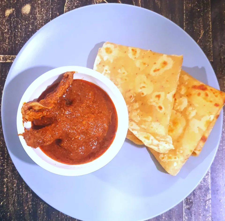 Spicy chicken curry# Chappathi# Indian|Jessyさん