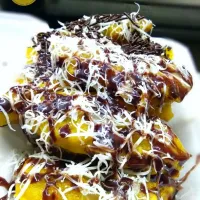 Snapdishの料理写真:PISANG KEJU COKLAT MEISES|PISANG KEJU PADAMOROさん