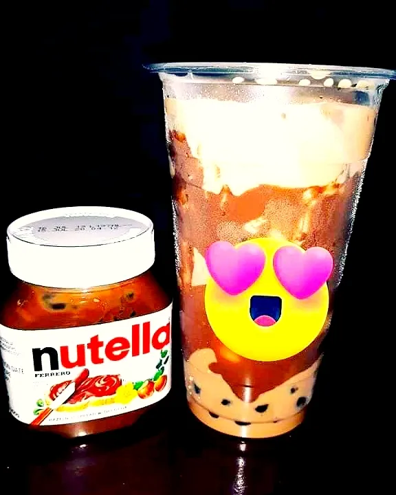 Nutella Milk tea|MACARONI HOUSEさん