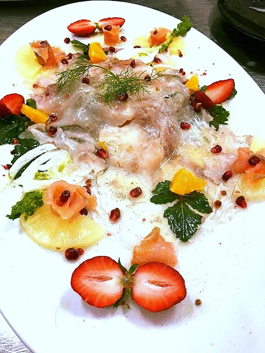 carpaccio di branzino|modestino80さん