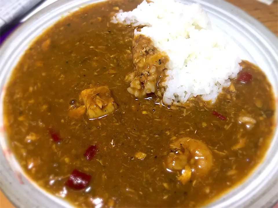 Snapdishの料理写真:バター光り物カレー🍛|buhizouさん