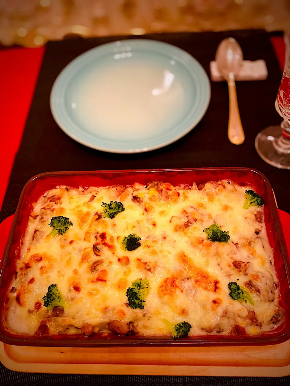 Snapdishの料理写真:チキンとキノコ🍄のドリア|🐶dekochoro🐶さん