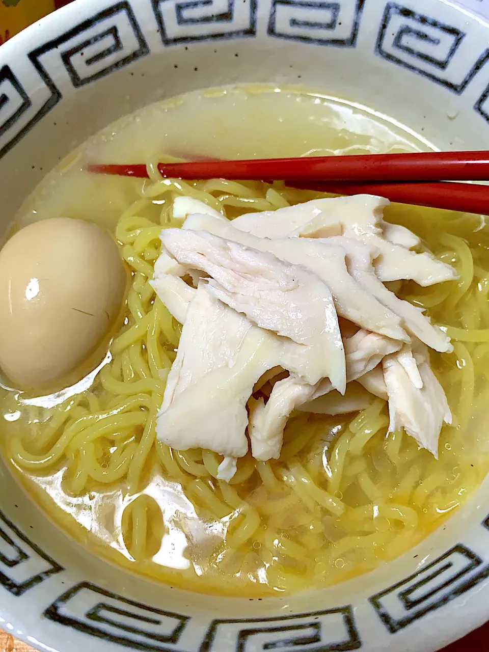 Snapdishの料理写真:冷やし塩ラーメン|kaaaaaさん