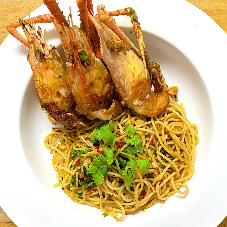 Prawn with chilli|Madam Chuoさん