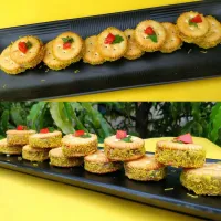 Snapdishの料理写真:Monaco Biscuits Sev puri|Nehaさん