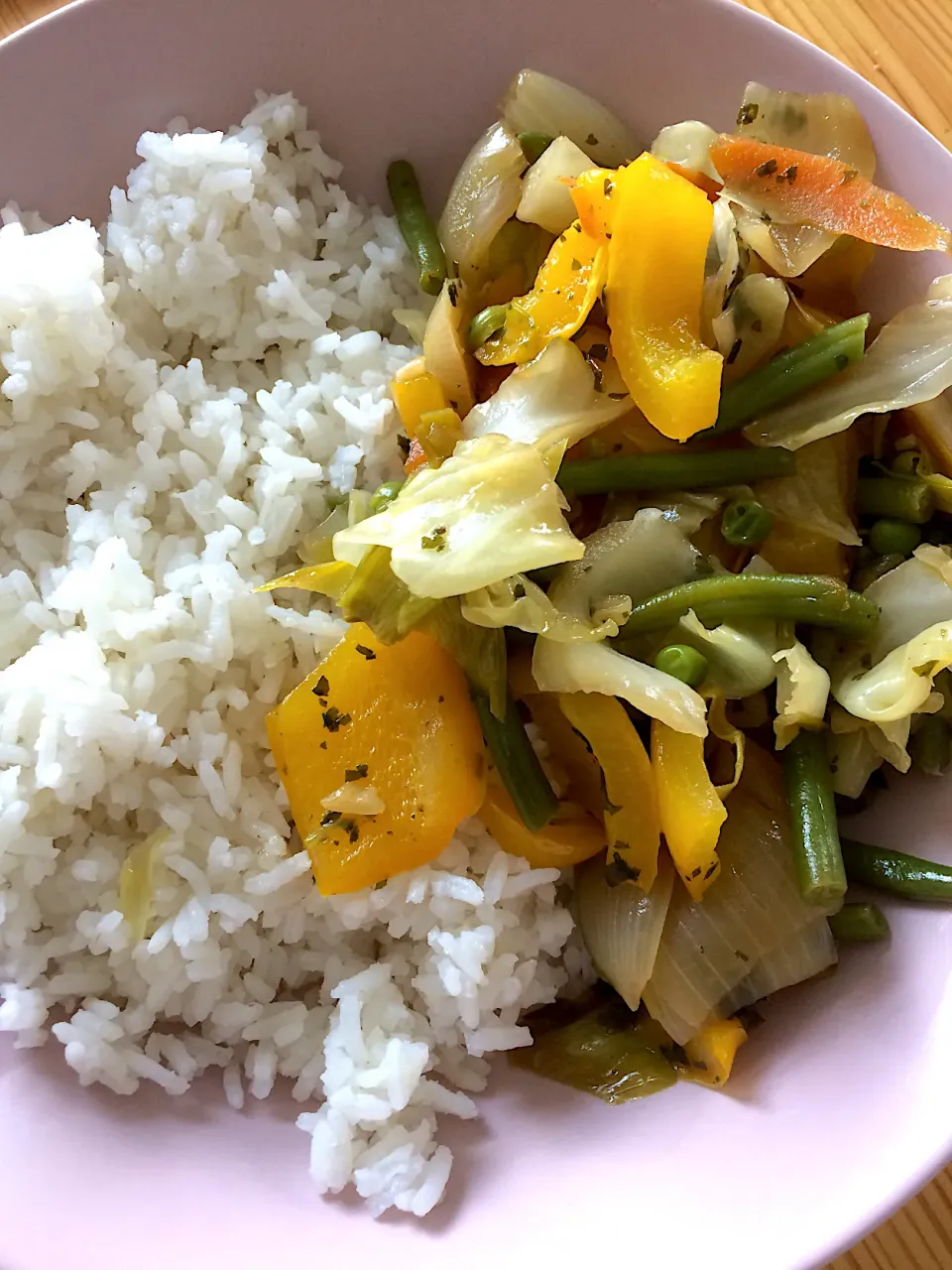 Rice and veggies|MissYumYumさん