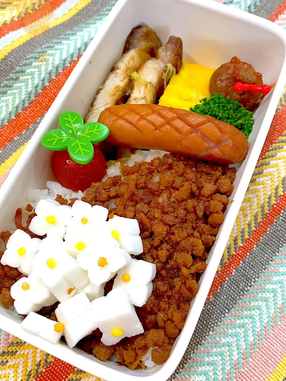 紫陽花そぼろお弁当|Yukiさん