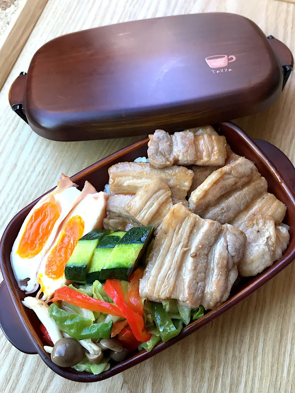 豚バラ厚切り焼肉弁当|二キィさん