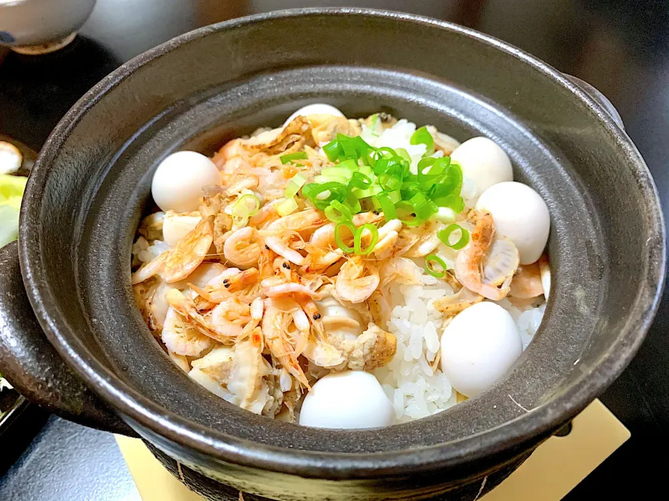 桜海老の土鍋炊込みご飯|iseさん