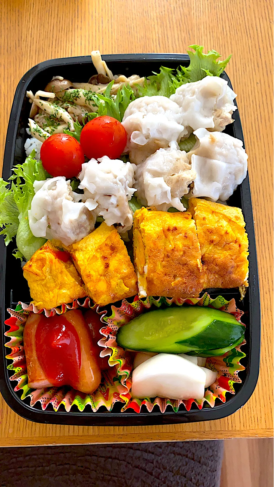 息子弁当　　焼売弁当|maaakiiiさん