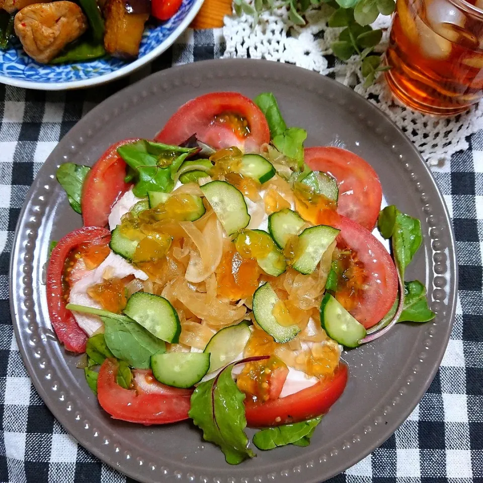 ～リメイクのジュレがけサラダ～～♪|とまと🍅さん