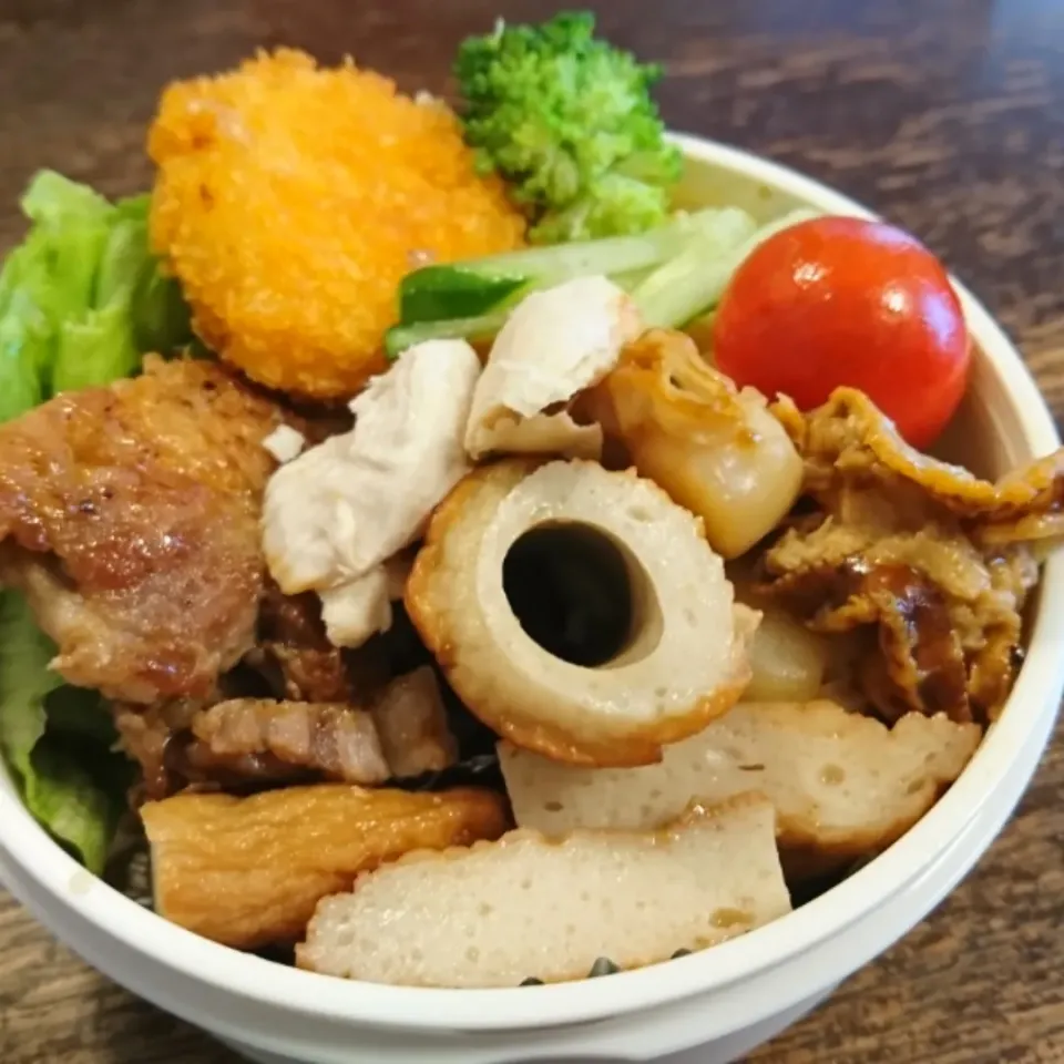 Snapdishの料理写真:今日のお弁当(*^^*)|しーPaPaさん