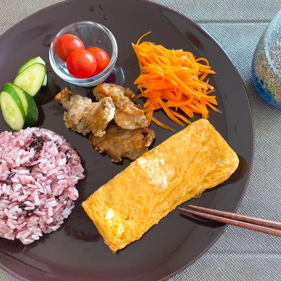 紅しょうがと豚こま天のお昼ご飯(*´︶`*)❤︎|サチャンさん