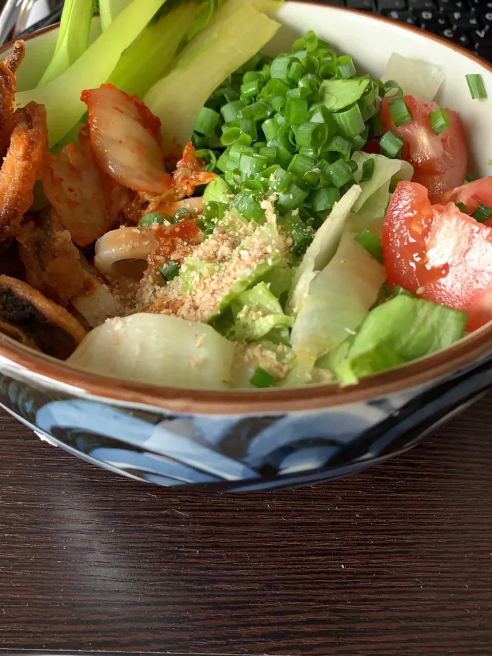 冷製坦々四川サラダうどん|駄菓子屋さん