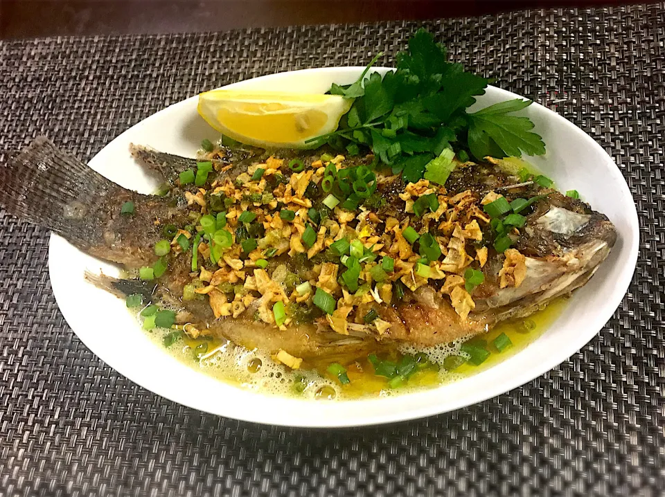 Garlic Buttered Fish Tilapia|Alex Barrionさん