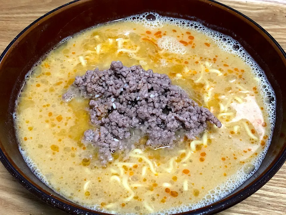 ☆マルちゃん正麺(醤油味)で「本格担々麺」|まぁたんさん