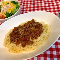 ミートソースパスタ♪|ともよさん