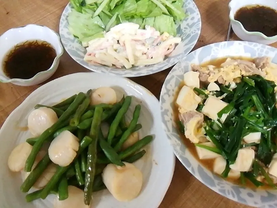 帆立とインゲン
晩御飯|ミルコさん