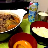 地元お取り寄せ、宮崎牛のすき焼き|いたるさん