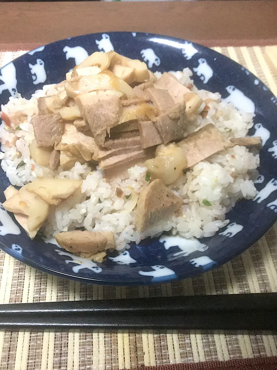 さっぱりチャーシュー丼|わたゆーさん