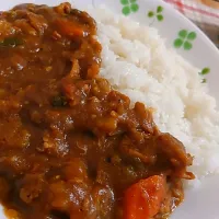 夏野菜チキンカレー|とーまさん